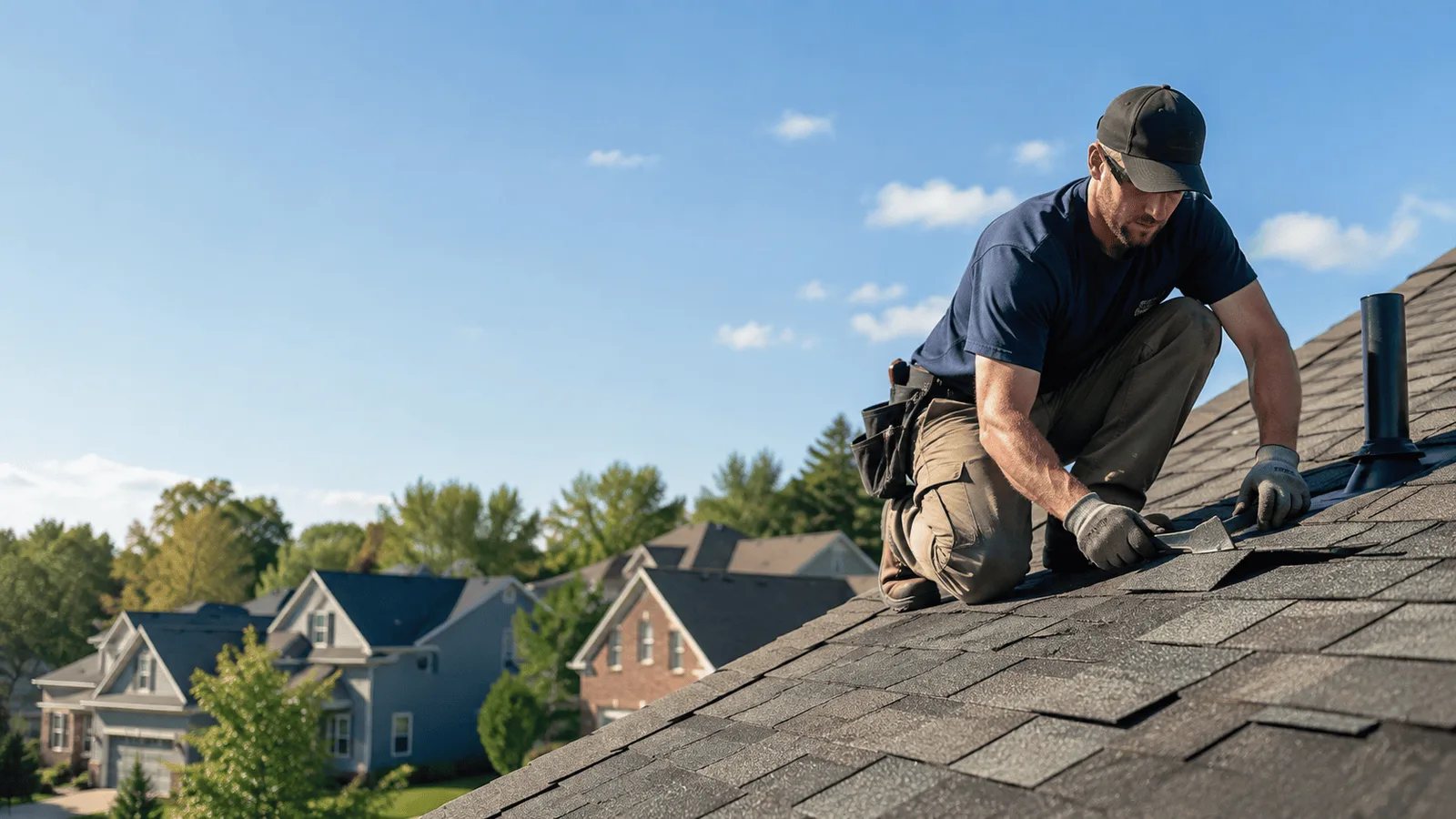 Roof Leak Repair in Warfield, VA near me